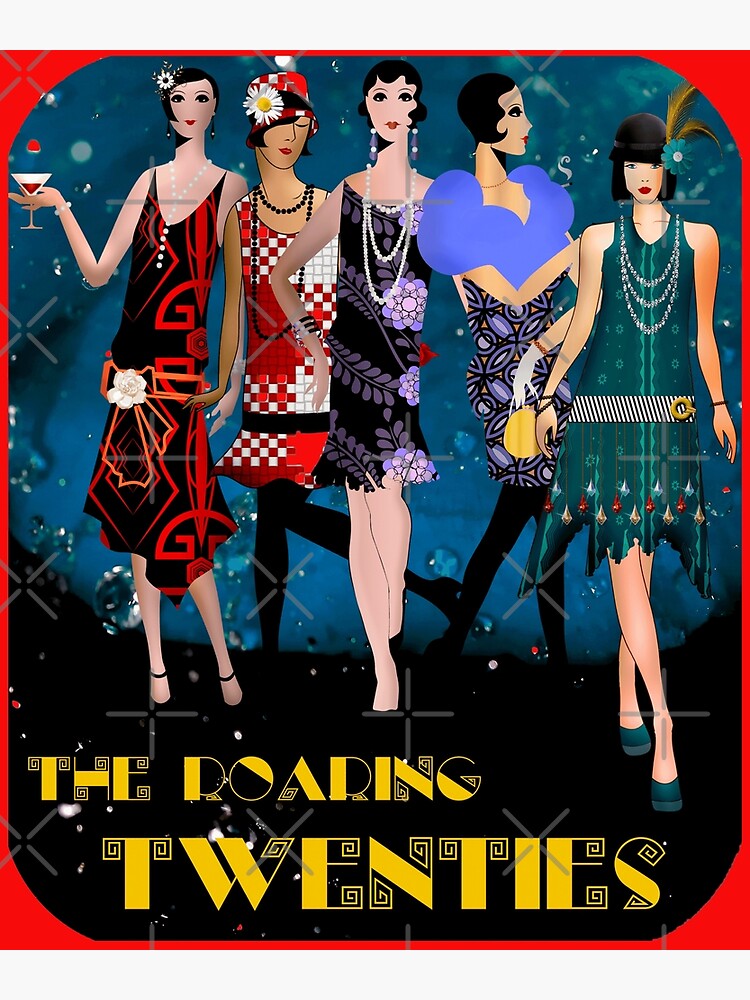 Roaring Twenties Dancers Poster By Joseech Redbubble 7516