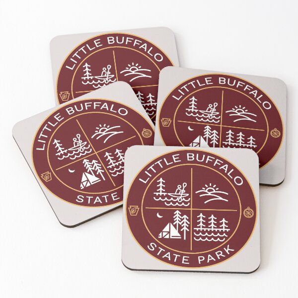 Item preview, Little Buffalo State Park Heraldic Logo designed and sold by VanyaKar.