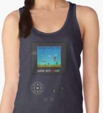 Nintendo Game Boy Super Mario Girly Women's Tank Top