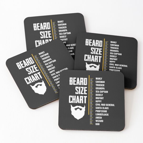Item preview, Beard Measurement Chart Gift Beard Length Funny Growth Chart T-Shirt designed and sold by AnnaTremblay.