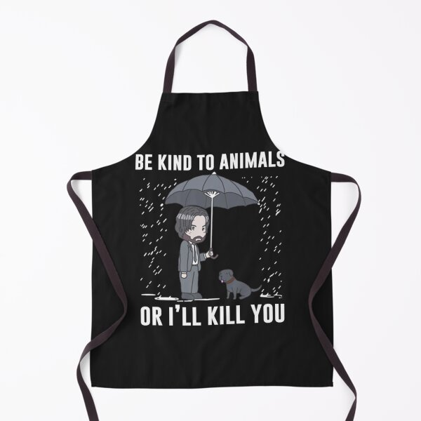 Item preview, Be Kind To Animals Or I'll Kill You John Wick T-Shirt designed and sold by AnnaTremblay.