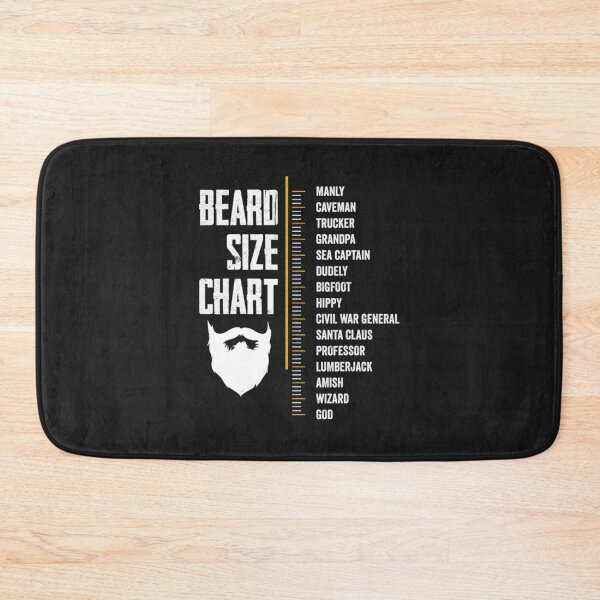 Item preview, Beard Measurement Chart Gift Beard Length Funny Growth Chart T-Shirt designed and sold by AnnaTremblay.
