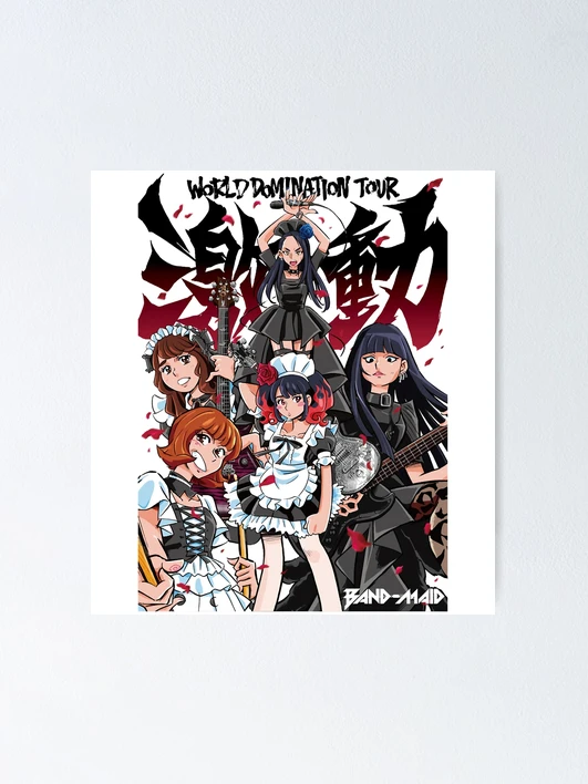 BAND-MAID WORLD DOMINATION TOUR タオル BAND-MAID WORLD DOMINATION TOUR タオル