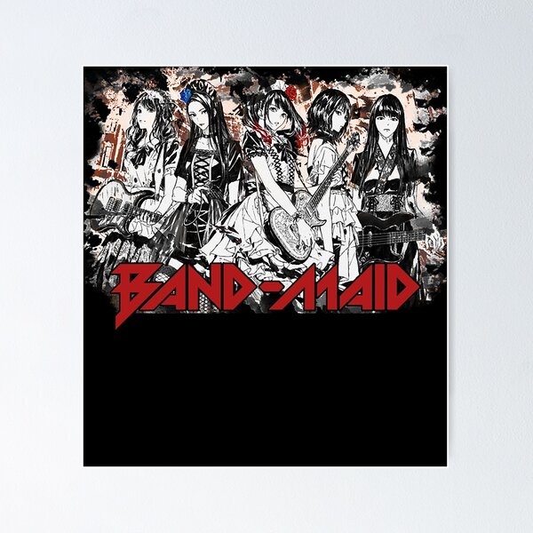 BAND-MAID コラージュポスター BAND-MAID U.S. TOUR コラージュポスター BAND-MAID U.S. TOUR