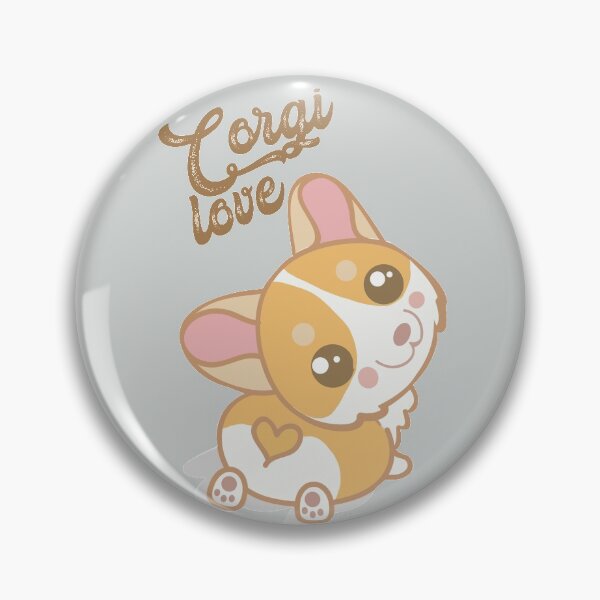 Item preview, corgi love designed and sold by wauymau.