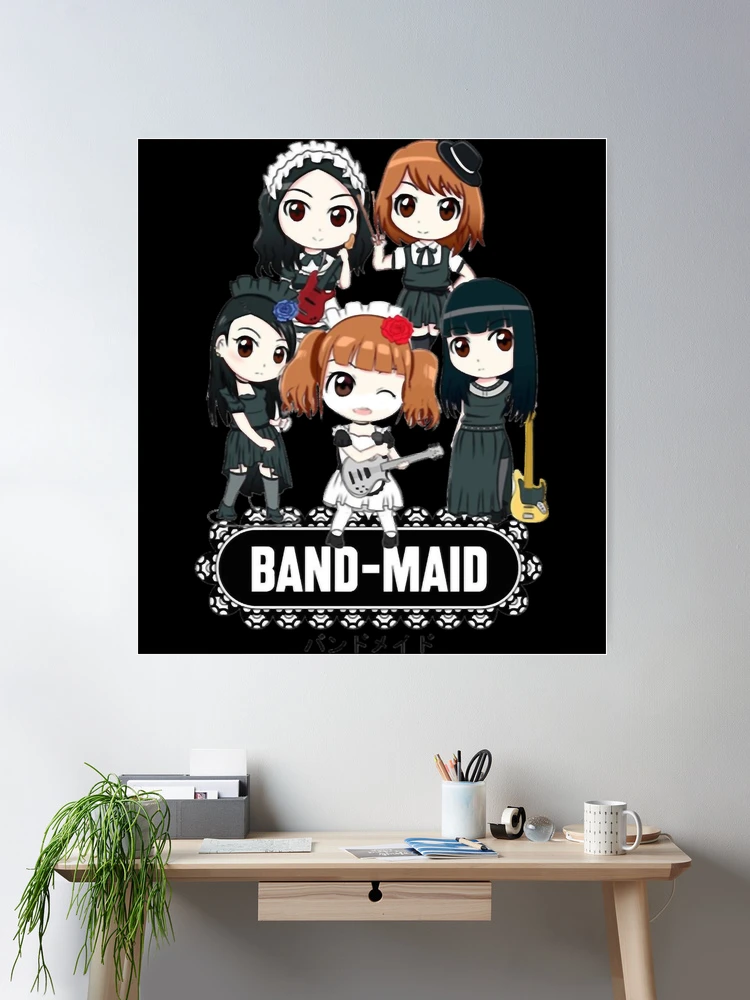BAND-MAID コラージュポスター BAND-MAID U.S. TOUR コラージュポスター