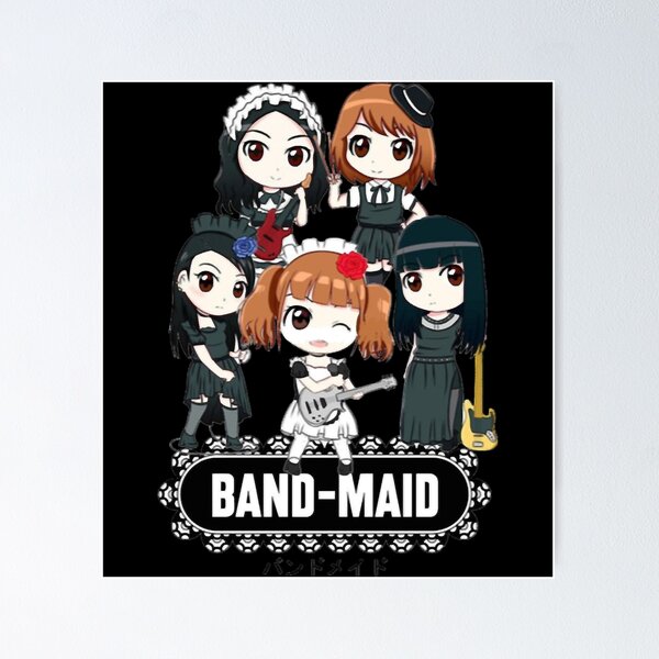 Music Retro Band Maid