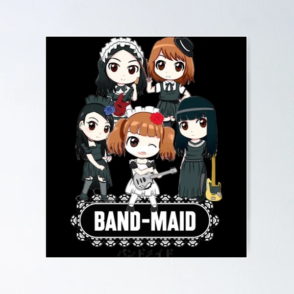 稀 BAND-MAID ポスター AMECOMI POSTER ANIME 稀 BAND-MAID ポスター AMECOMI POSTER ANIME
