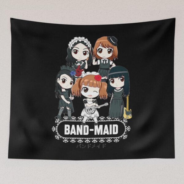 Item preview, Music Retro Band Maid designed and sold by BaldwinBobbieMa.