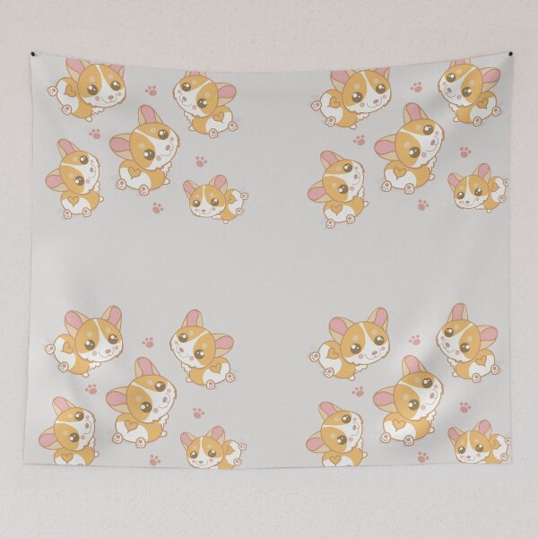 Item preview, corgi love designed and sold by wauymau.