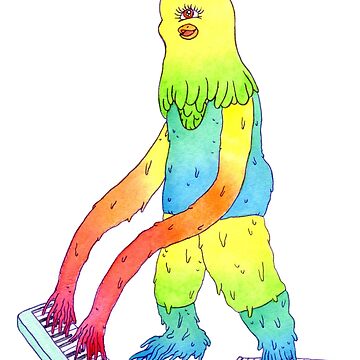 Artwork thumbnail, Sweet Synth Song - Get Down With This Funky Piano Bird by StephVonAwesome