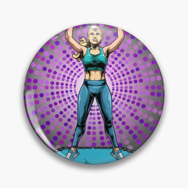 Item preview, Jumping trampoline sport fitness ladies sport bouncing designed and sold by BREECHISHOLM.