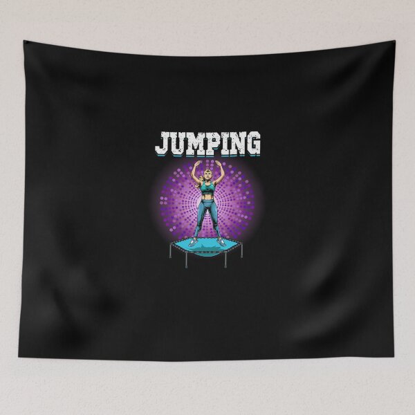 Item preview, Jumping trampoline sport fitness ladies sport bouncing designed and sold by BREECHISHOLM.