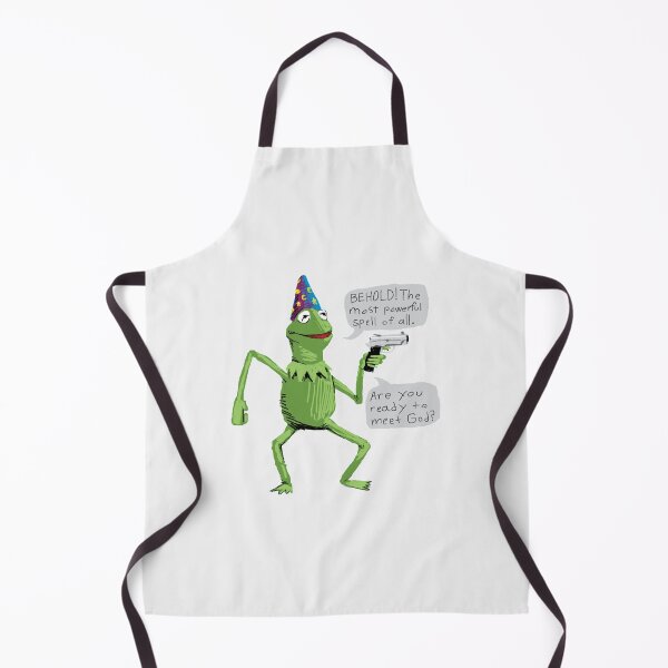 Item preview, Wizard Kermit with Gun behold the most powerful spell of all. are you ready to meet god| Gift shirt designed and sold by lucidama.