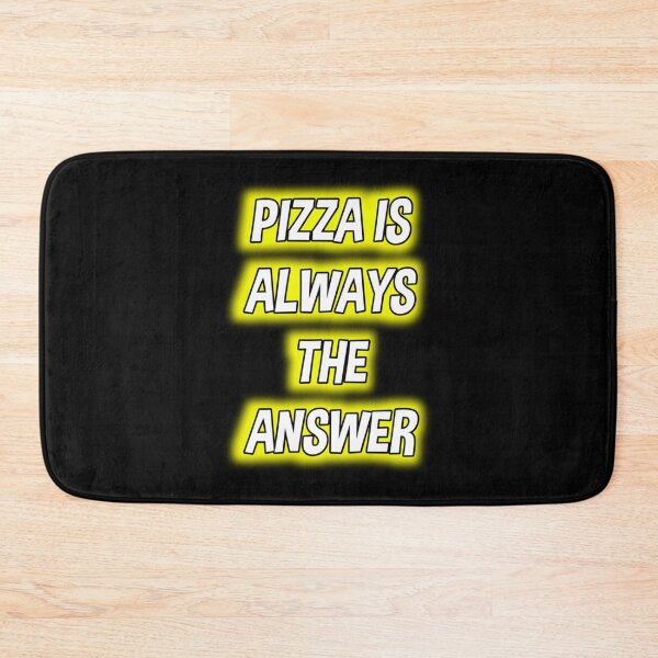 Artikelvorschau, Pizza ist immer die Antwort lustige Zitate entworfen und verkauft von BREECHISHOLM.