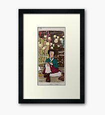 Cute Tough Framed Print