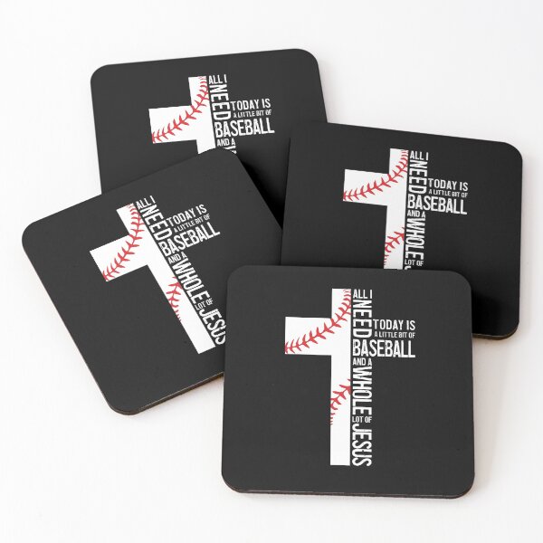 Item preview, All I Need Is Jesus and Baseball designed and sold by AdventureTee.