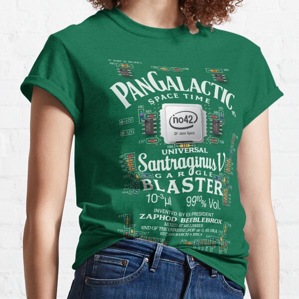Pan Galactic Gargle Blaster - Circuit Board Classic T-Shirt