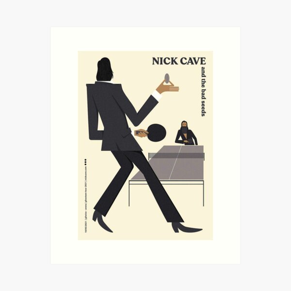Artikel-Vorschau von Nick Cave und The Bad Seeds, designt und verkauft von onjami.