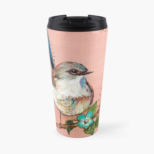 Fairy Wren Travel Coffee Mug