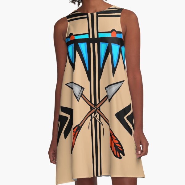 Native A-Line Dress