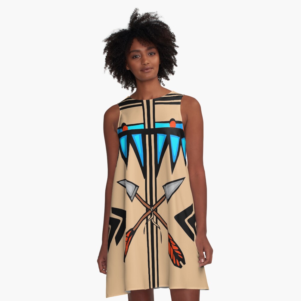 Native A-Line Dress