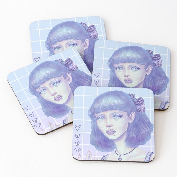 Item preview, aesthetic heartbreak girl designed and sold by opalsunsetart.