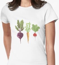 Vegetables Women's Fitted T-Shirt