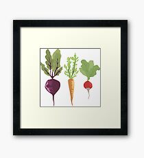Vegetables Framed Print