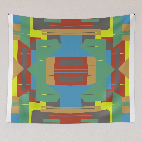 Item preview, Colour Blocks Abstract Pattern designed and sold by markyartshop.