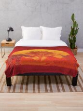 Afrika Throw Blanket