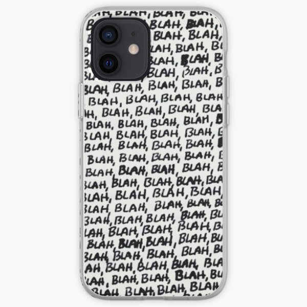 blah iPhone Soft Case