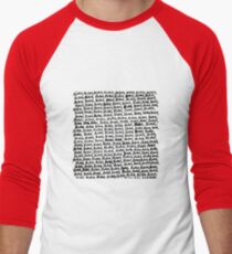 blah Men's Baseball ¾ T-Shirt