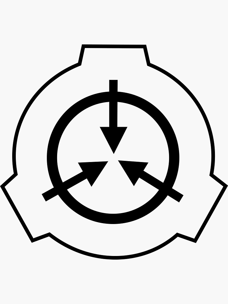 SCP Logo Black Sticker – The SCP Store
