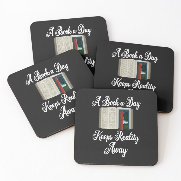 Item preview, A Book A Day Keeps Reality Away designed and sold by adrianajaue.