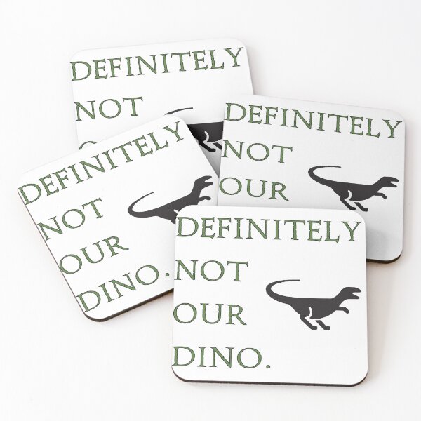 Item preview, Definitely Not Our Dino. Dinosaur Design designed and sold by carrdesigns21.