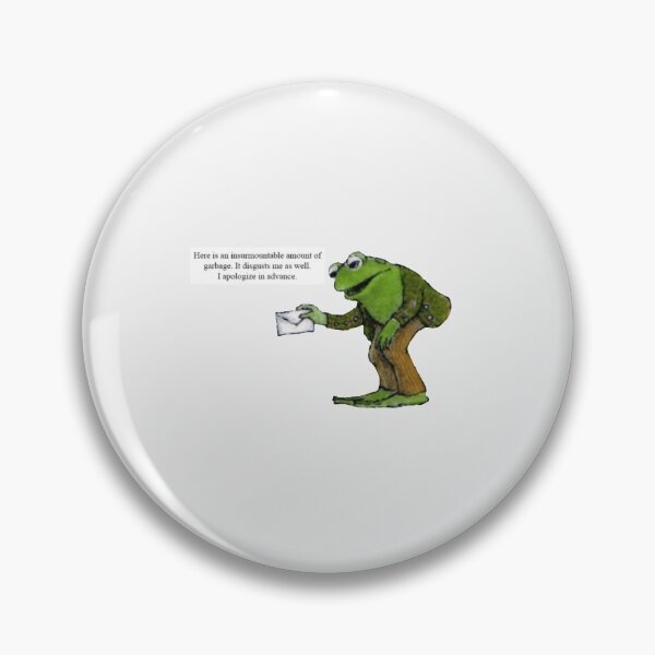 Item preview, Frog and Toad frog's insurmountable amount of garbag| Perfect Gift designed and sold by lucidama.