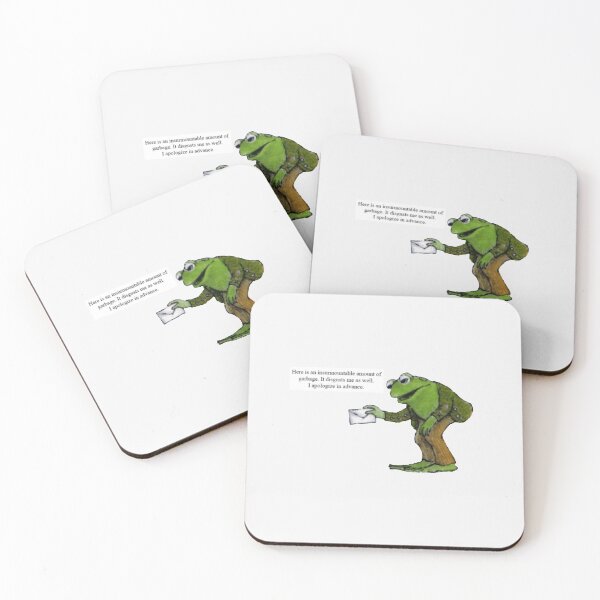 Item preview, Frog and Toad frog's insurmountable amount of garbag| Perfect Gift designed and sold by lucidama.