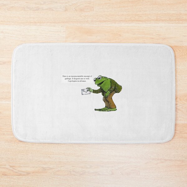 Item preview, Frog and Toad frog's insurmountable amount of garbag| Perfect Gift designed and sold by lucidama.