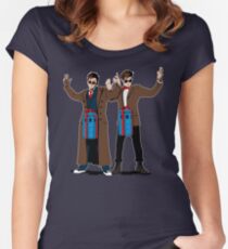 Doc In A Box: Bigger On The Inside Women's Fitted Scoop T-Shirt
