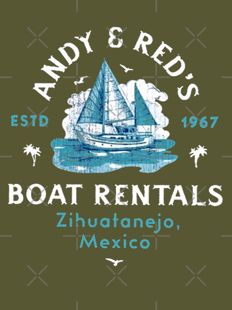 Andy and red's boat rentals store t shirt