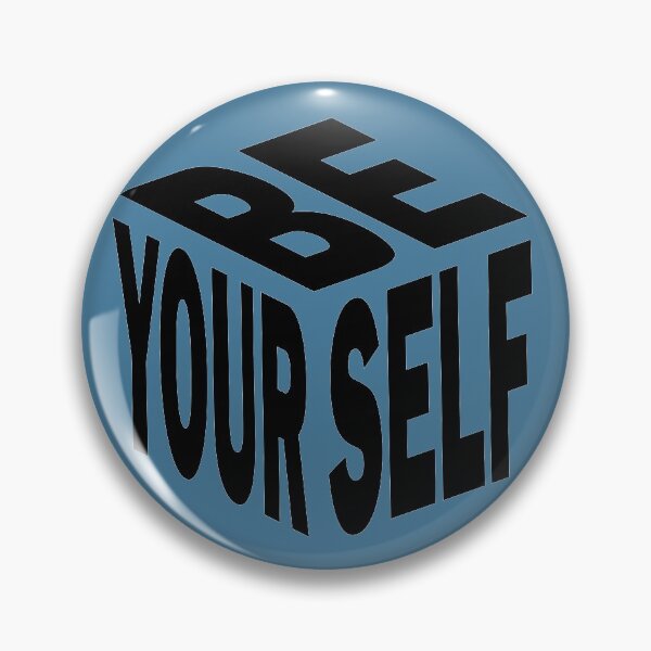 Item preview, Be yourself motivational & cool quote designed and sold by Decconer.