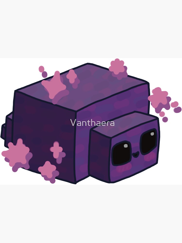 Cute Endermite - happy Magnet for Sale by Vanthaera