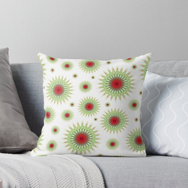 Item preview, Mandala pattern in green and red designed and sold by JBlaminsky.