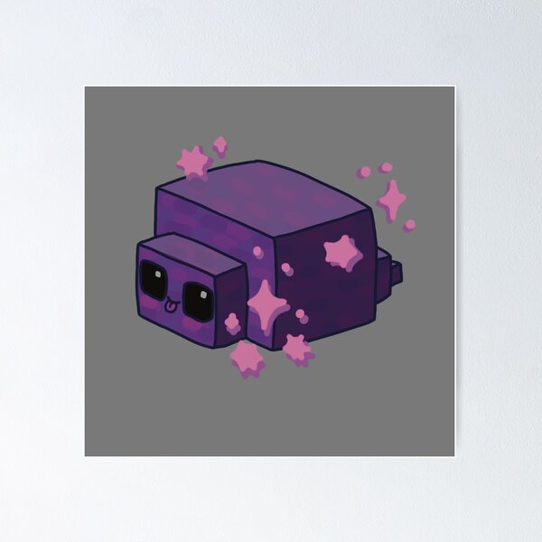 Cute Endermite - happy Magnet for Sale by Vanthaera