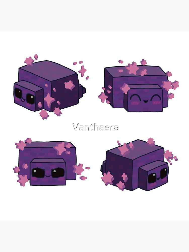 Cute Endermite - happy Poster for Sale by Vanthaera
