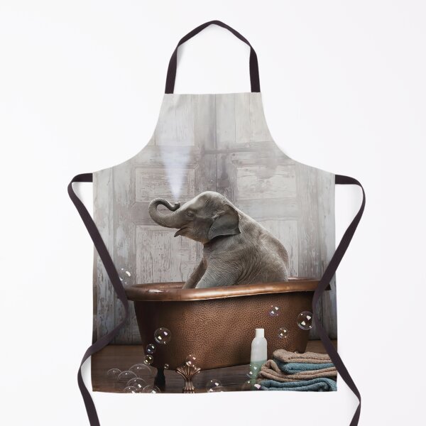 Item preview, Elephant in Bathtub designed and sold by charlessmoot.