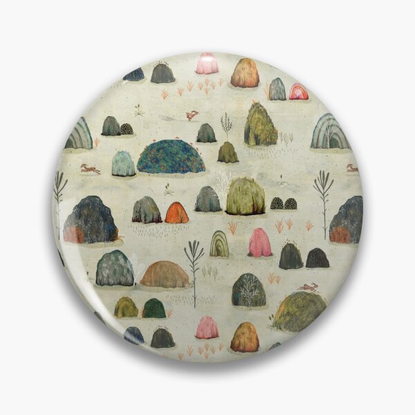 Item preview, mossy hills sunset designed and sold by Katherine Quinn Illustration.