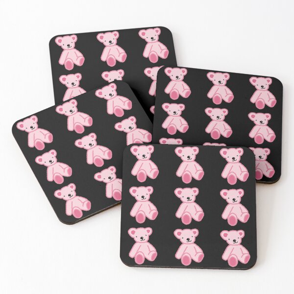 Item preview, Lovely pink bear illustrations design  designed and sold by istyleshop.