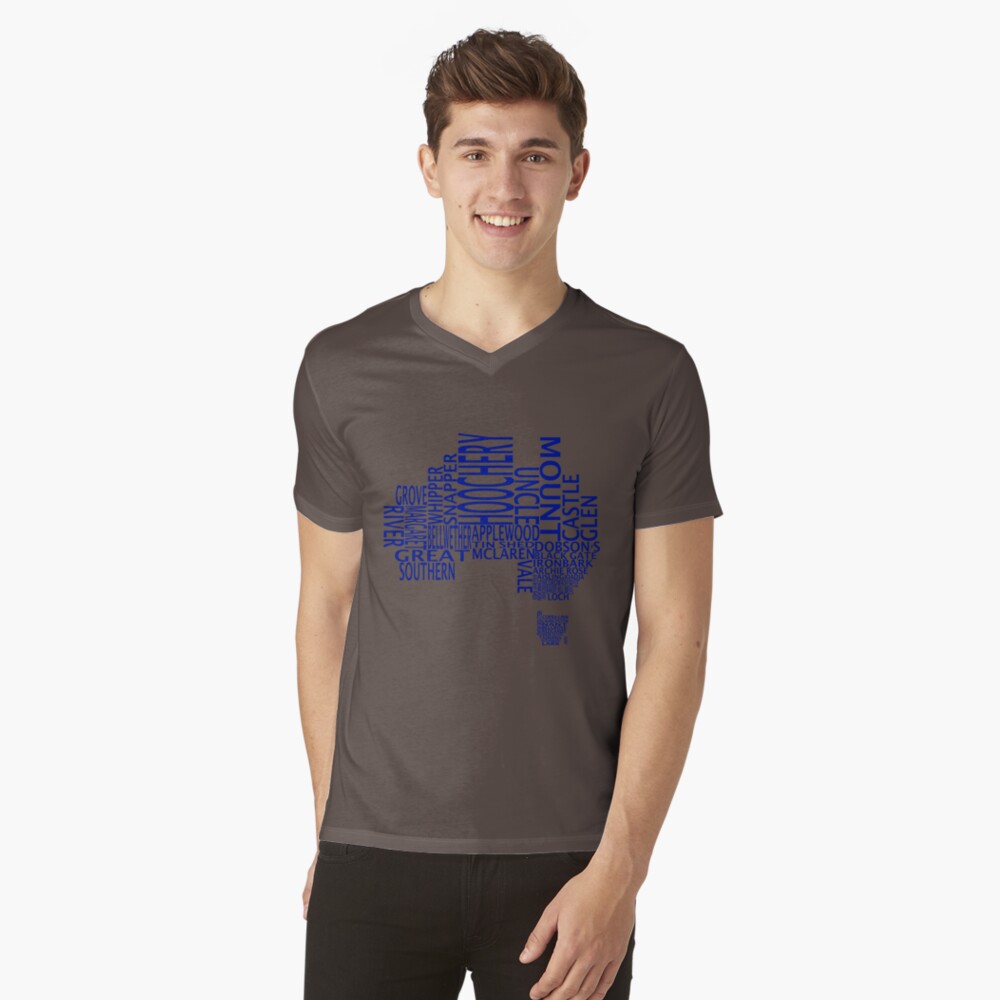 Item preview, V-Neck T-Shirt designed and sold by Whisky-Imp.